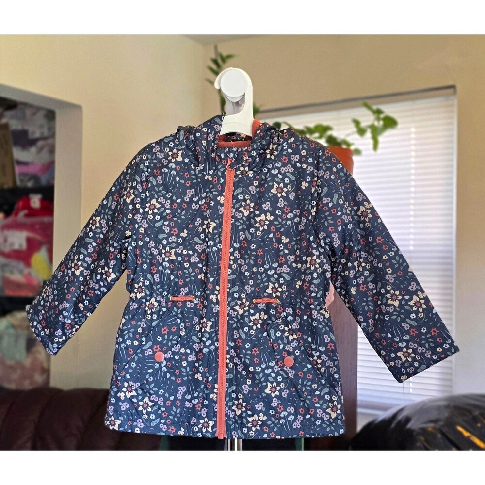 Carter’s Child of Mine Toddler Girl Anorak Jacket with Hood Size 4T